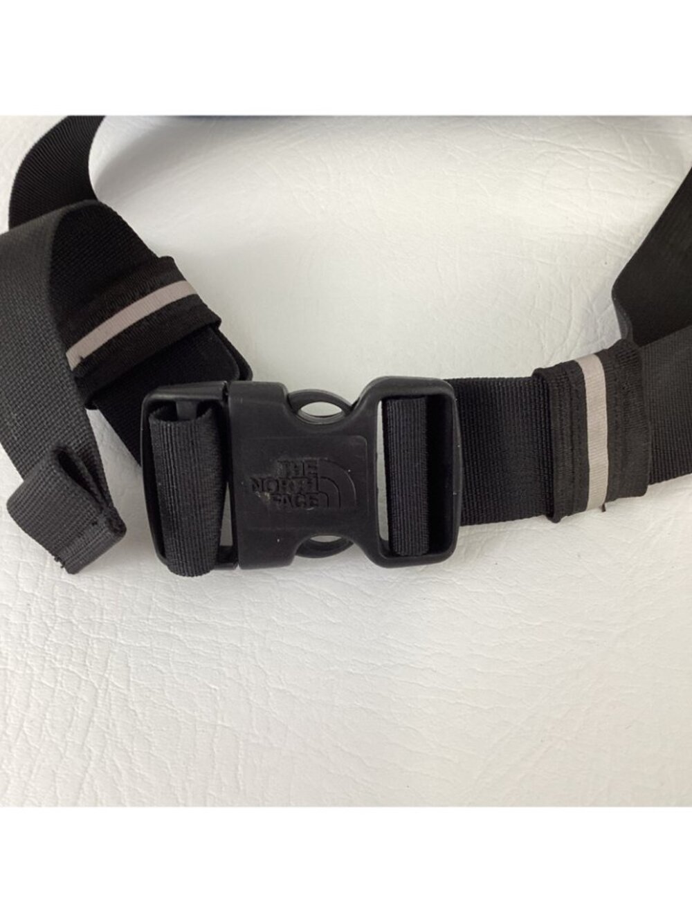 The North Face Roo Fanny Pack Waist Bag Hiking Outdoor 11” x 7” Blue Gray - Picture 4 of 7